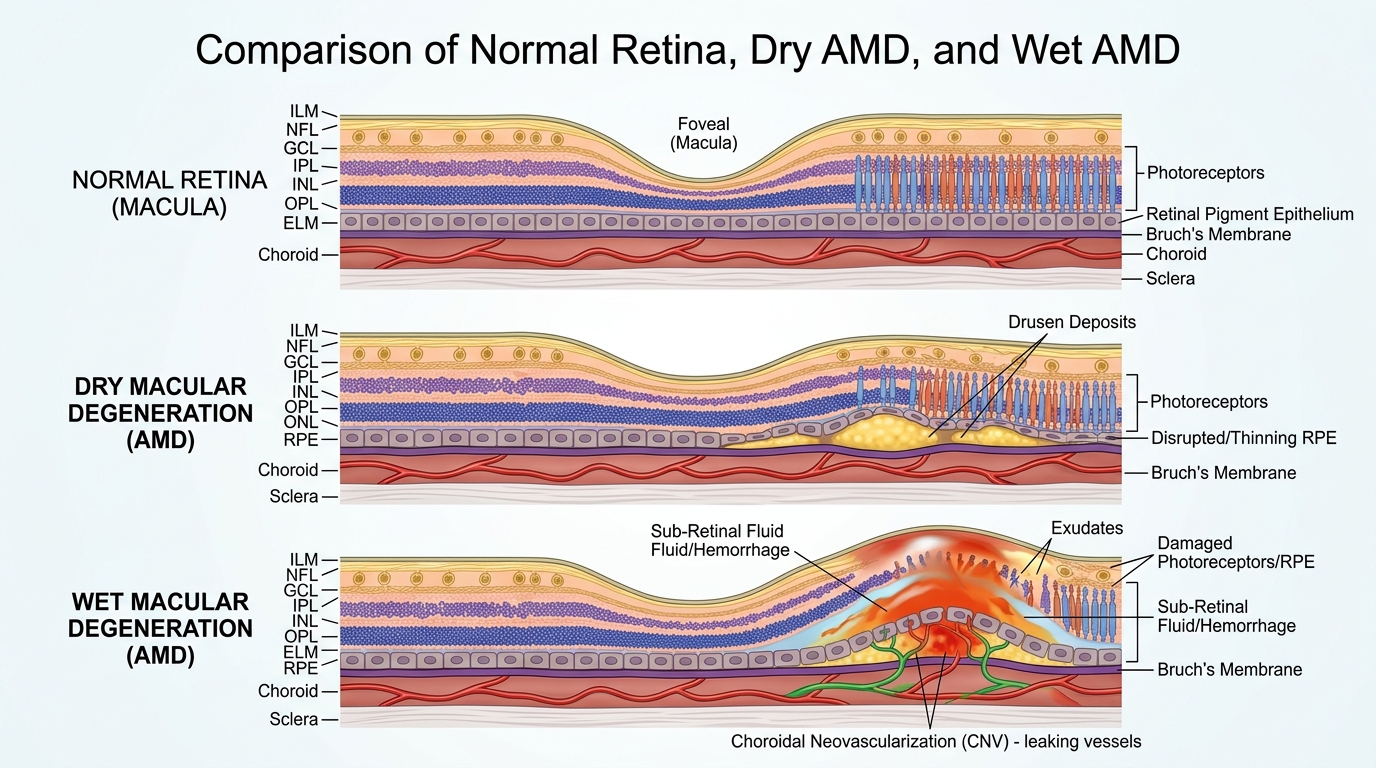 Tipos de degeneração macular